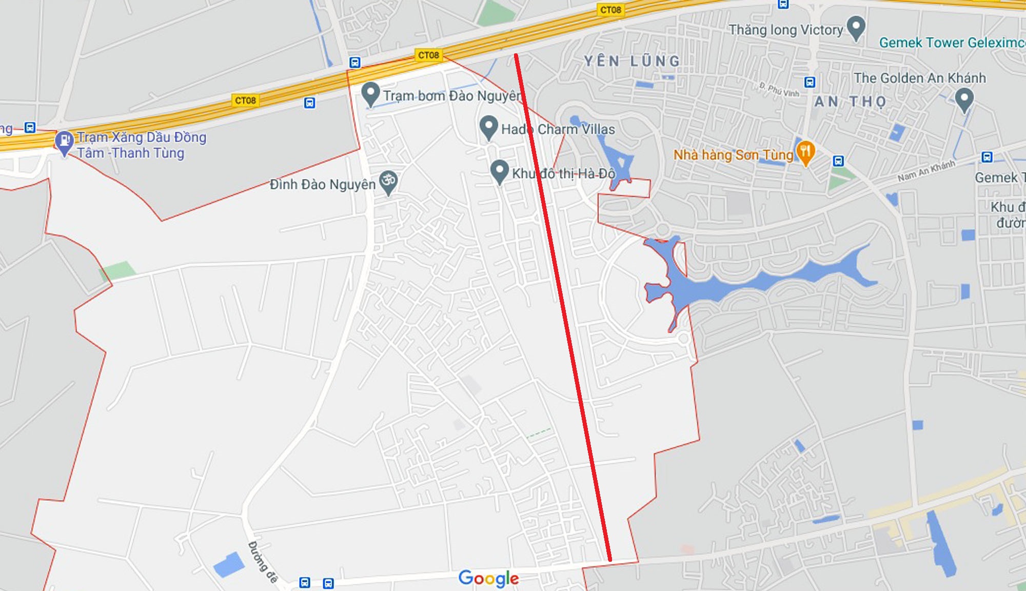 đường sẽ mở theo quy hoạch ở xã An Thượng, Hoài Đức, Hà Nội - Ảnh 7.