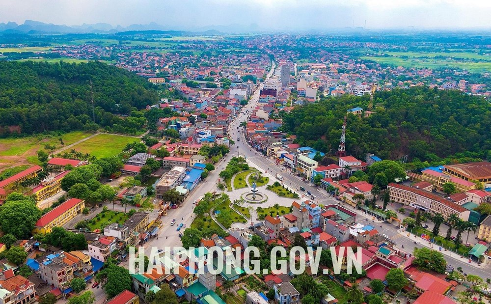 Thống nhất chủ trương xây dựng Đề án thành lập thành phố thuộc TP Hải Phòng - Ảnh 1. Thống nhất chủ trương xây dựng Đề án thành lập thành phố thuộc TP Hải Phòng - Ảnh 1.