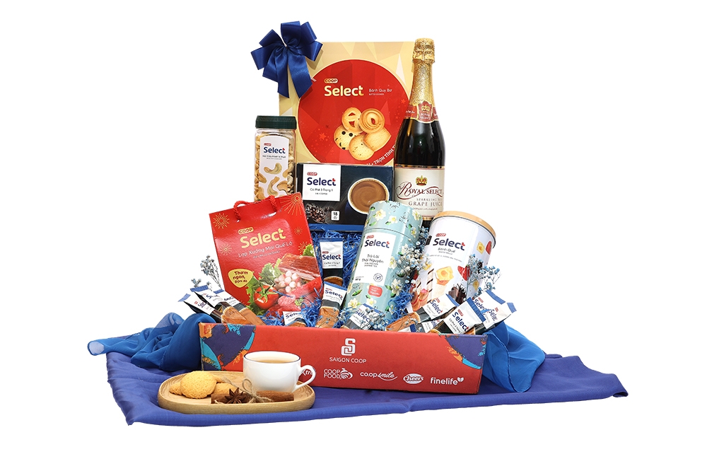 Giỏ quà Tết 2021: Mẫu mã đa dạng, giá thành hợp lý, ý nghĩa đong đầy - Ảnh 15. Giỏ quà Tết 2021: Mẫu mã đa dạng, giá thành hợp lý, ý nghĩa đong đầy - Ảnh 15.