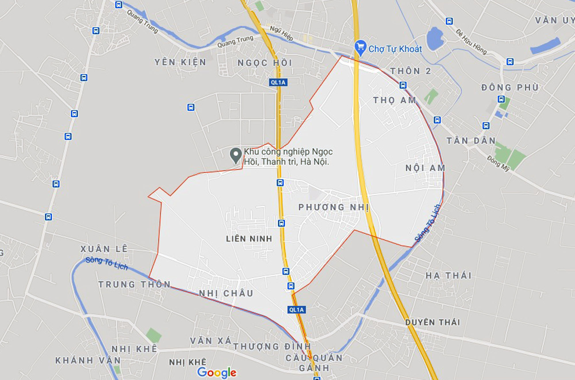 Ba đường sẽ mở theo quy hoạch ở xã Liên Ninh, Thanh Trì, Hà Nội - Ảnh 1.