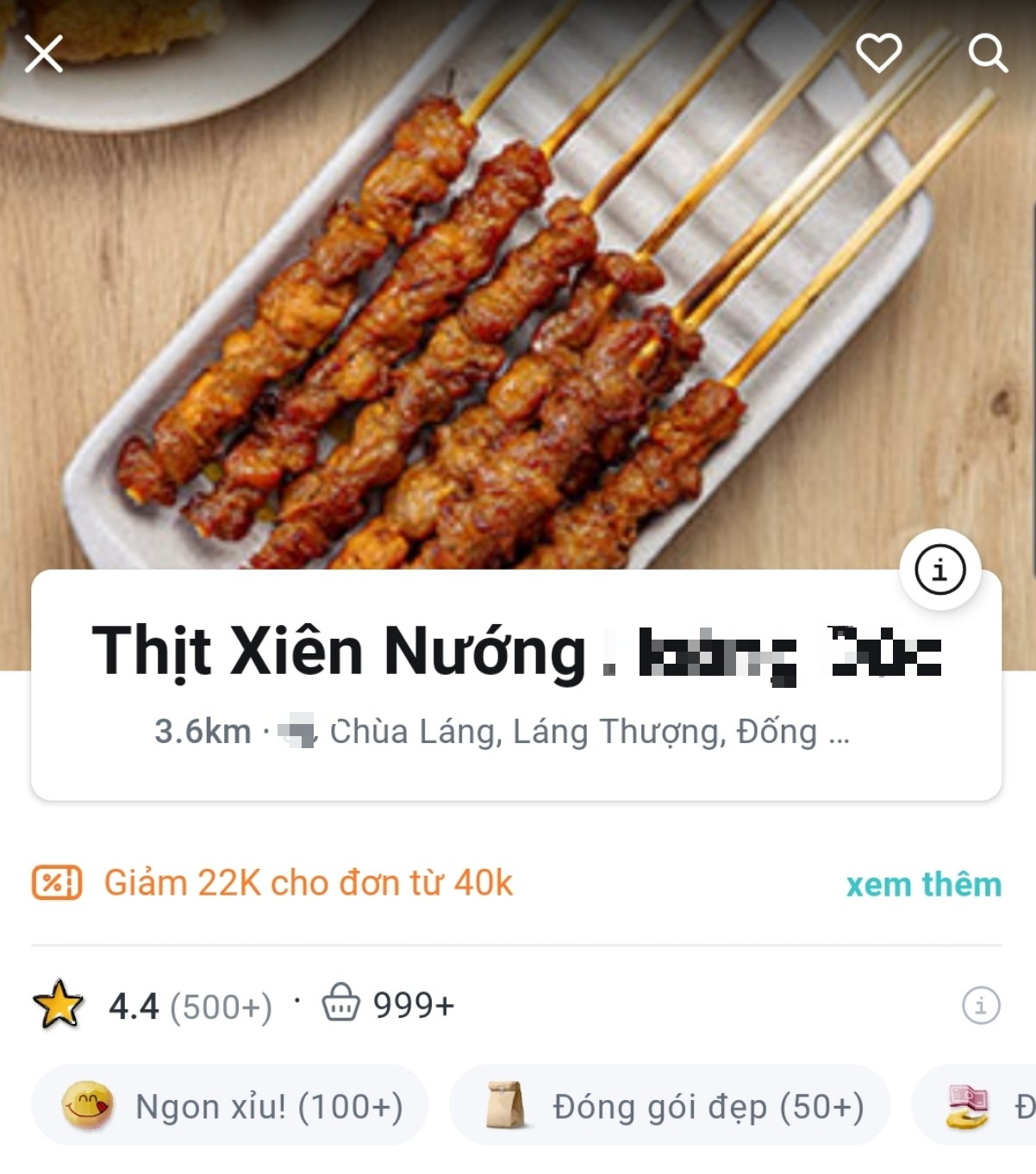 Quán thịt xiên vẫn mở phục vụ khách bình thường sau vụ hủy đơn vì tài xế Now không mặc đồng phục - Ảnh 11. Quán thịt xiên vẫn mở phục vụ khách bình thường sau vụ hủy đơn vì tài xế Now không mặc đồng phục - Ảnh 11.