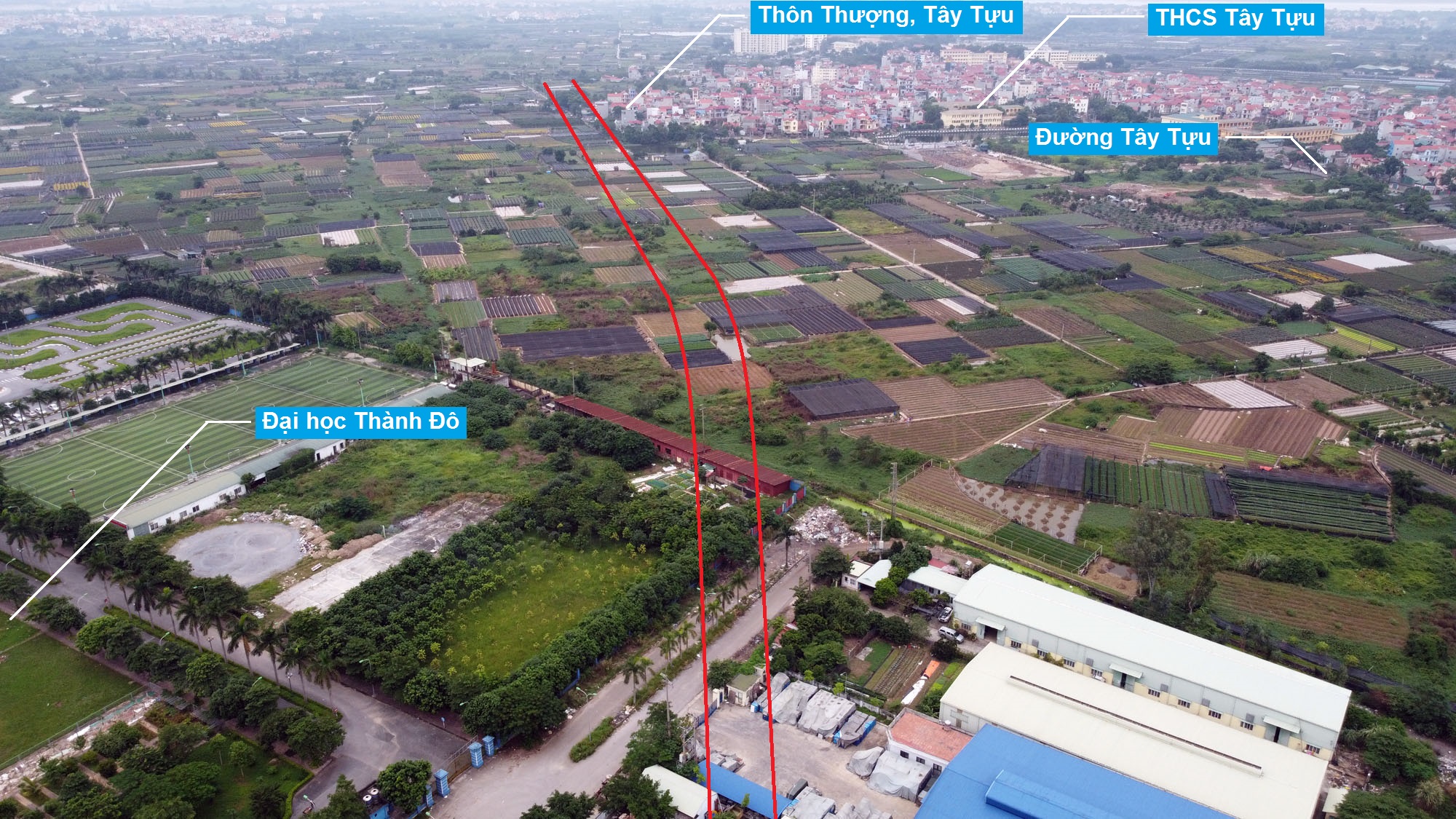 Ba đường sẽ mở theo qui hoạch ở phường Tây Tựu, Bắc Từ Liêm (phần 2) - Ảnh 3. Ba đường sẽ mở theo qui hoạch ở phường Tây Tựu, Bắc Từ Liêm (phần 2) - Ảnh 3.