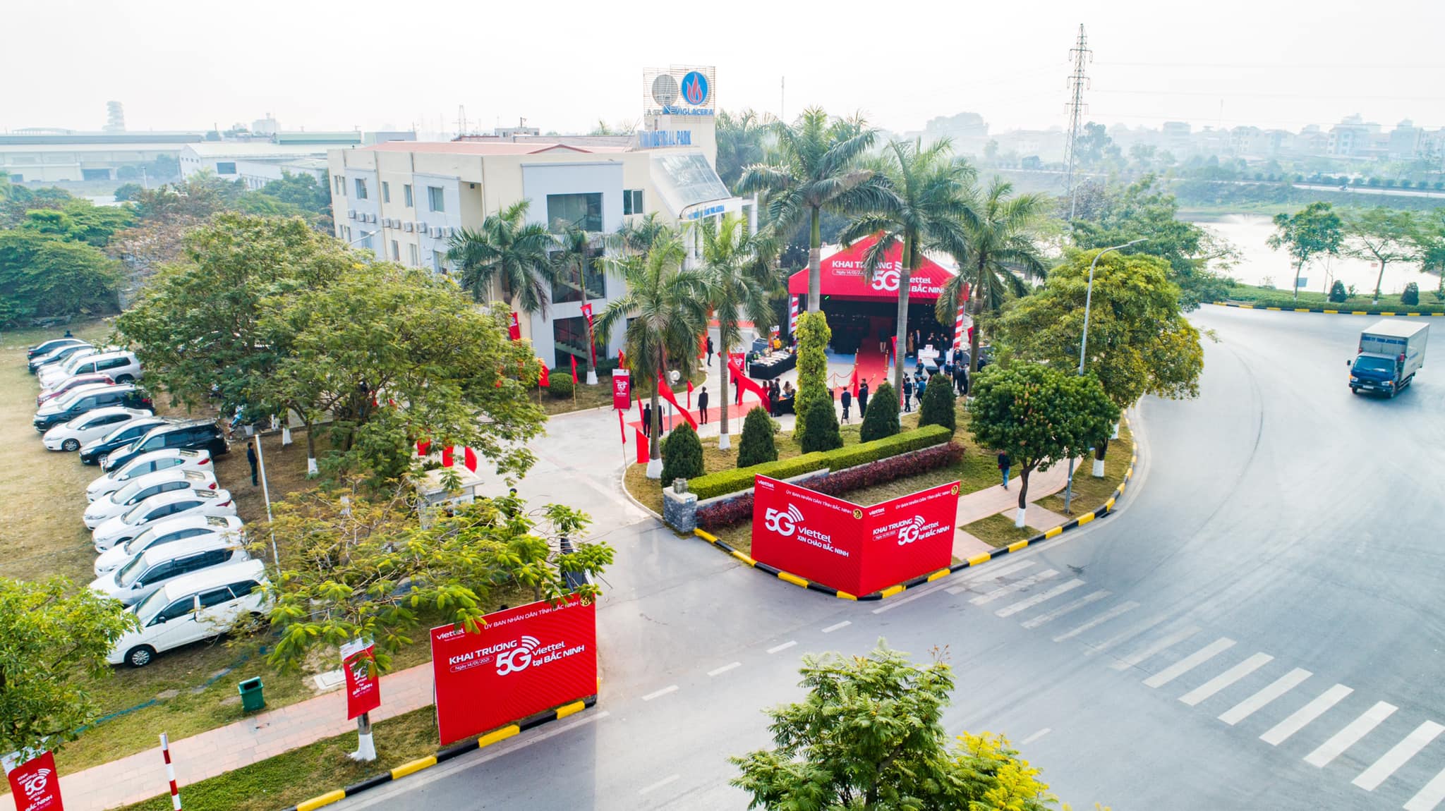 Khu công nghiệp Yên Phong I chính thức có mạng 5G - Ảnh 1. Khu công nghiệp Yên Phong I chính thức có mạng 5G - Ảnh 1.