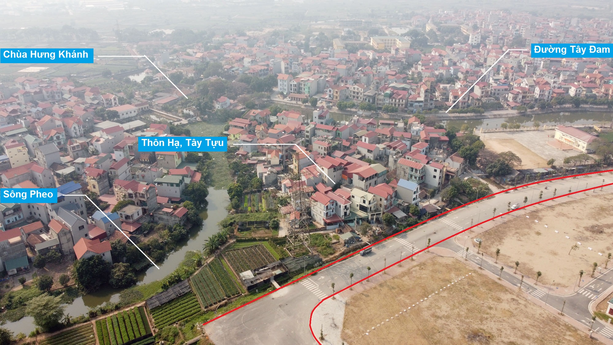 Ba đường sẽ mở theo qui hoạch ở phường Tây Tựu, Bắc Từ Liêm (phần 2) - Ảnh 12. Ba đường sẽ mở theo qui hoạch ở phường Tây Tựu, Bắc Từ Liêm (phần 2) - Ảnh 12.