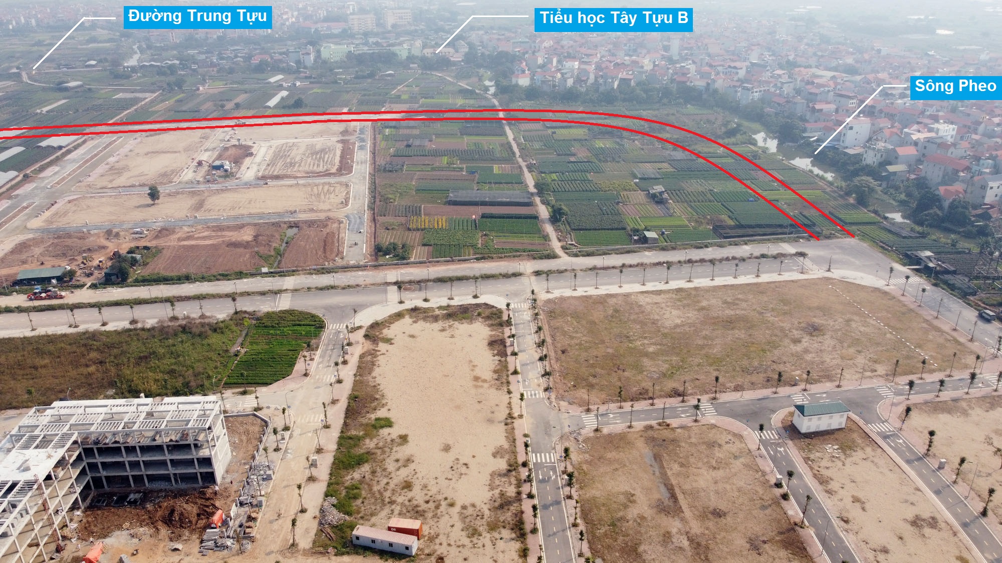 Ba đường sẽ mở theo qui hoạch ở phường Tây Tựu, Bắc Từ Liêm (phần 3) - Ảnh 3. Ba đường sẽ mở theo qui hoạch ở phường Tây Tựu, Bắc Từ Liêm (phần 3) - Ảnh 3.