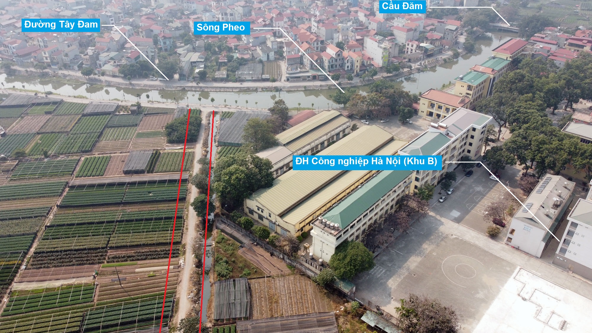 Ba đường sẽ mở theo qui hoạch ở phường Tây Tựu, Bắc Từ Liêm (phần 3) - Ảnh 14. Ba đường sẽ mở theo qui hoạch ở phường Tây Tựu, Bắc Từ Liêm (phần 3) - Ảnh 14.