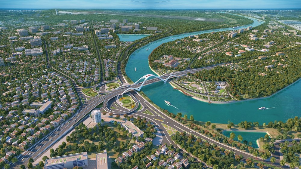 Phối cảnh cầu Rào. (Ảnh: haiphong.gov.vn).