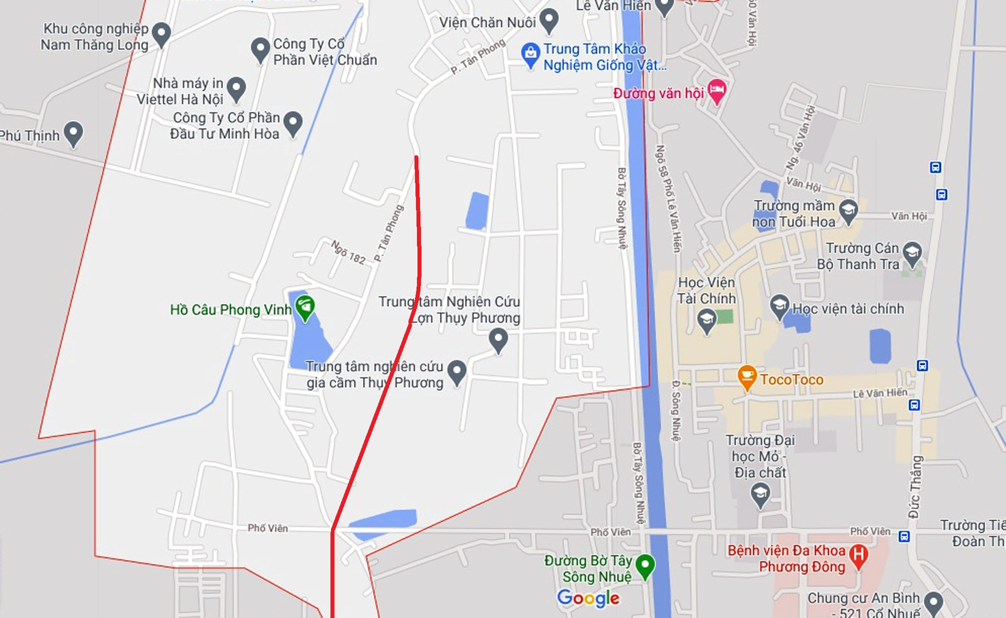 Ba đường sẽ mở theo qui hoạch ở phường Thụy Phương, Bắc Từ Liêm, Hà Nội (phần 2) - Ảnh 2. Ba đường sẽ mở theo qui hoạch ở phường Thụy Phương, Bắc Từ Liêm, Hà Nội (phần 2) - Ảnh 2.