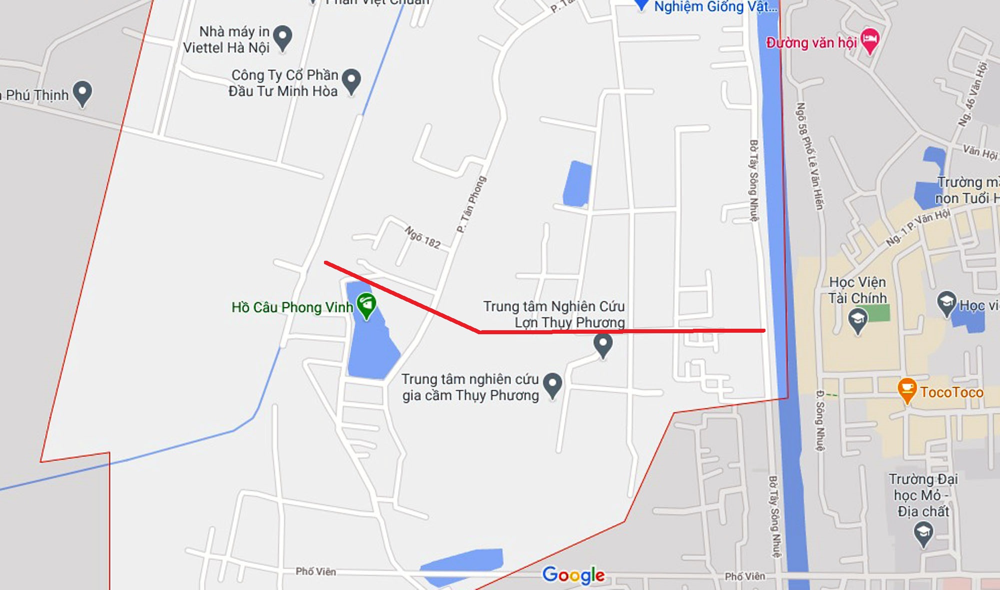 Ba đường sẽ mở theo qui hoạch ở phường Thụy Phương, Bắc Từ Liêm, Hà Nội (phần 2) - Ảnh 6. Ba đường sẽ mở theo qui hoạch ở phường Thụy Phương, Bắc Từ Liêm, Hà Nội (phần 2) - Ảnh 6.