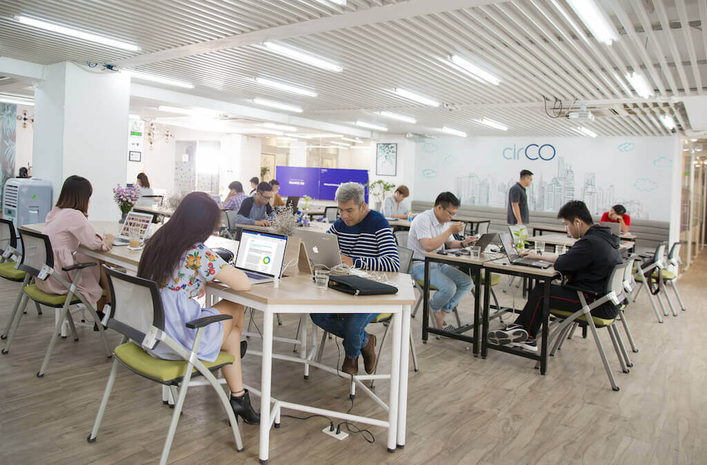 Nhu cầu văn phòng chia sẻ tiếp tục tăng - Ảnh 1. Nhu cầu văn phòng chia sẻ tiếp tục tăng - Ảnh 1.