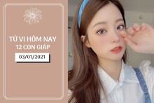 Tử vi hàng ngày hôm nay 3/1 của 12 con giáp: Thìn chú ý vấn đề xe cộ, Tỵ nên thay đổi thói quen ăn uống
