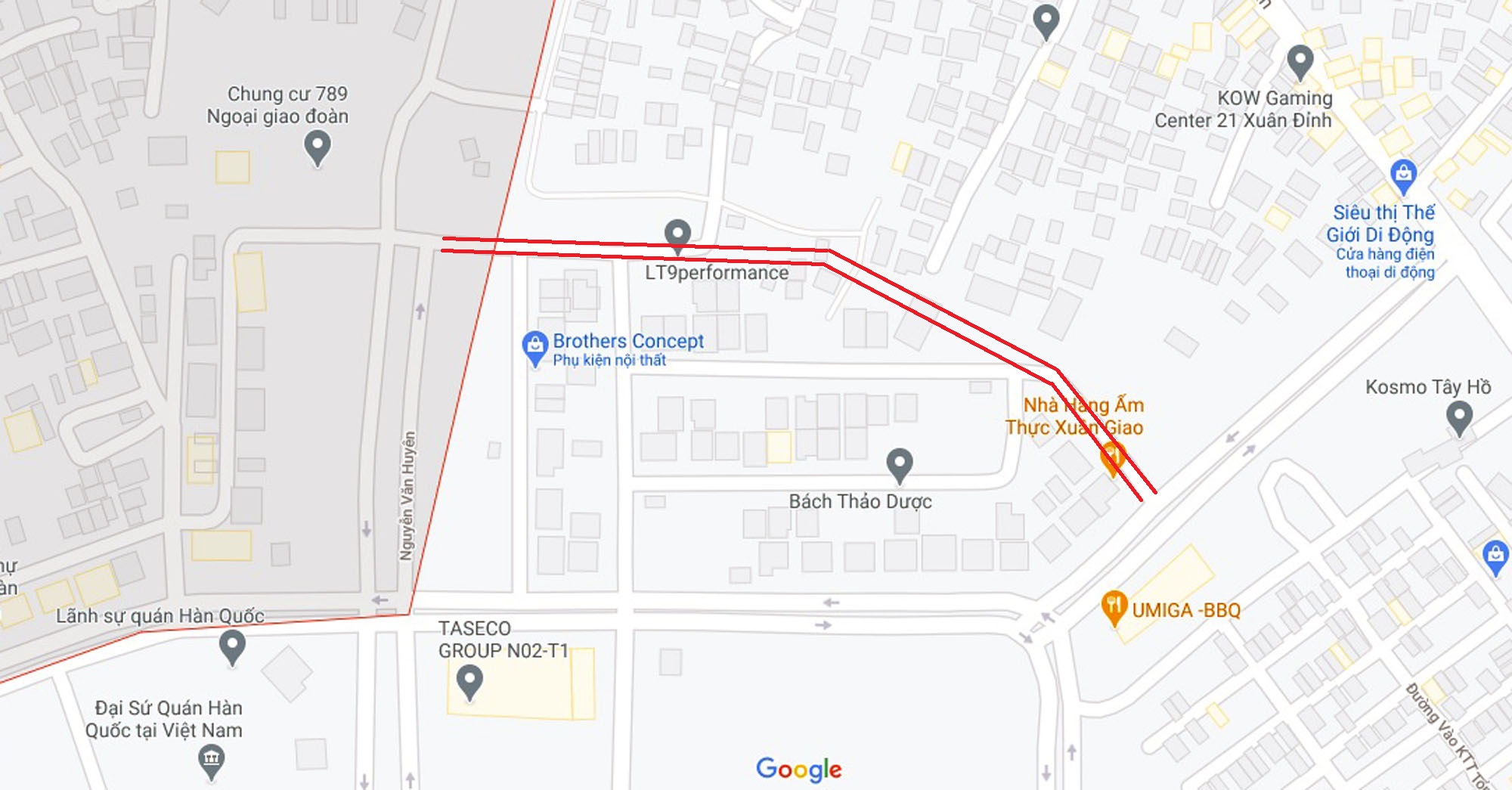 Ba đường sẽ mở theo qui hoạch ở phường Xuân Tảo, Bắc Từ Liêm, Hà Nội (phần 2) - Ảnh 2. Ba đường sẽ mở theo qui hoạch ở phường Xuân Tảo, Bắc Từ Liêm, Hà Nội (phần 2) - Ảnh 2.