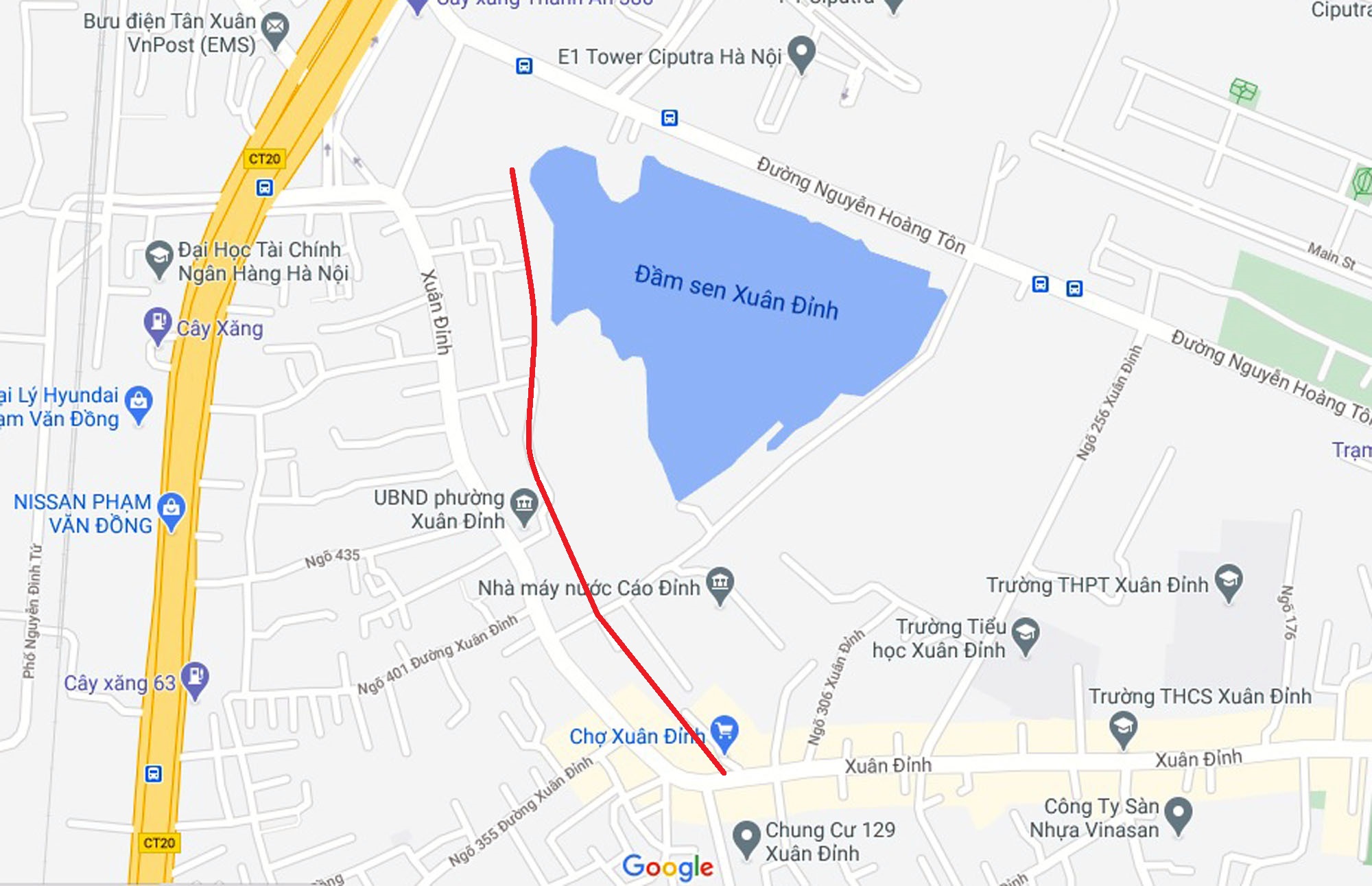 Ba đường sẽ mở theo qui hoạch ở phường Xuân Đỉnh, Bắc Từ Liêm, Hà Nội (phần 2) - Ảnh 6. Ba đường sẽ mở theo qui hoạch ở phường Xuân Đỉnh, Bắc Từ Liêm, Hà Nội (phần 2) - Ảnh 6.