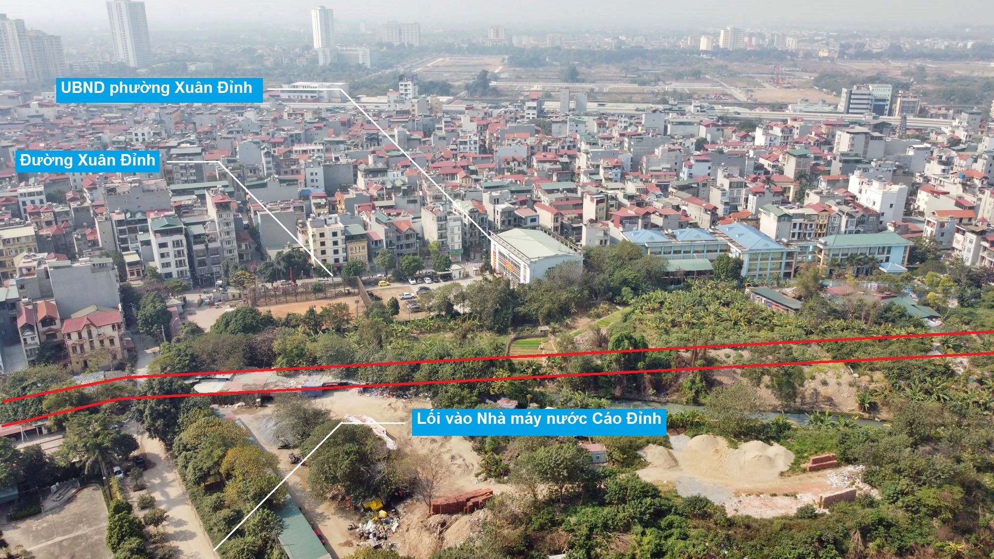 Ba đường sẽ mở theo qui hoạch ở phường Xuân Đỉnh, Bắc Từ Liêm, Hà Nội (phần 2) - Ảnh 8. Ba đường sẽ mở theo qui hoạch ở phường Xuân Đỉnh, Bắc Từ Liêm, Hà Nội (phần 2) - Ảnh 8.