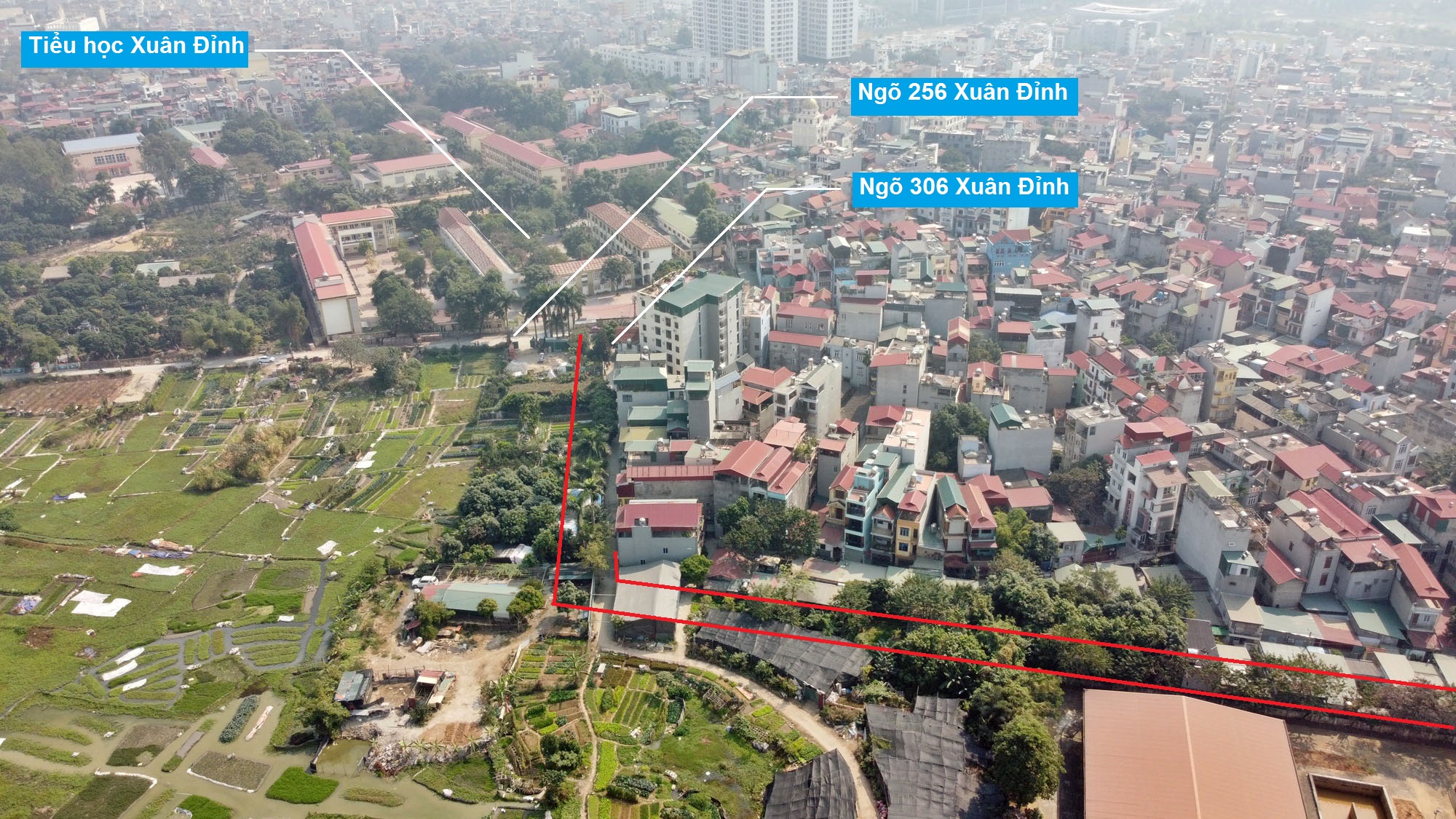 Ba đường sẽ mở theo qui hoạch ở phường Xuân Đỉnh, Bắc Từ Liêm, Hà Nội (phần 2) - Ảnh 14. Ba đường sẽ mở theo qui hoạch ở phường Xuân Đỉnh, Bắc Từ Liêm, Hà Nội (phần 2) - Ảnh 14.