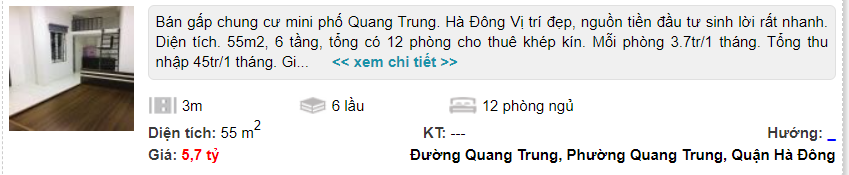 Giá đất đường Quang Trung, Hà Đông, Hà Nội: Cao nhất hơn 21 triệu đồng/m2 - Ảnh 2. Giá đất đường Quang Trung, Hà Đông, Hà Nội: Cao nhất hơn 21 triệu đồng/m2 - Ảnh 2.
