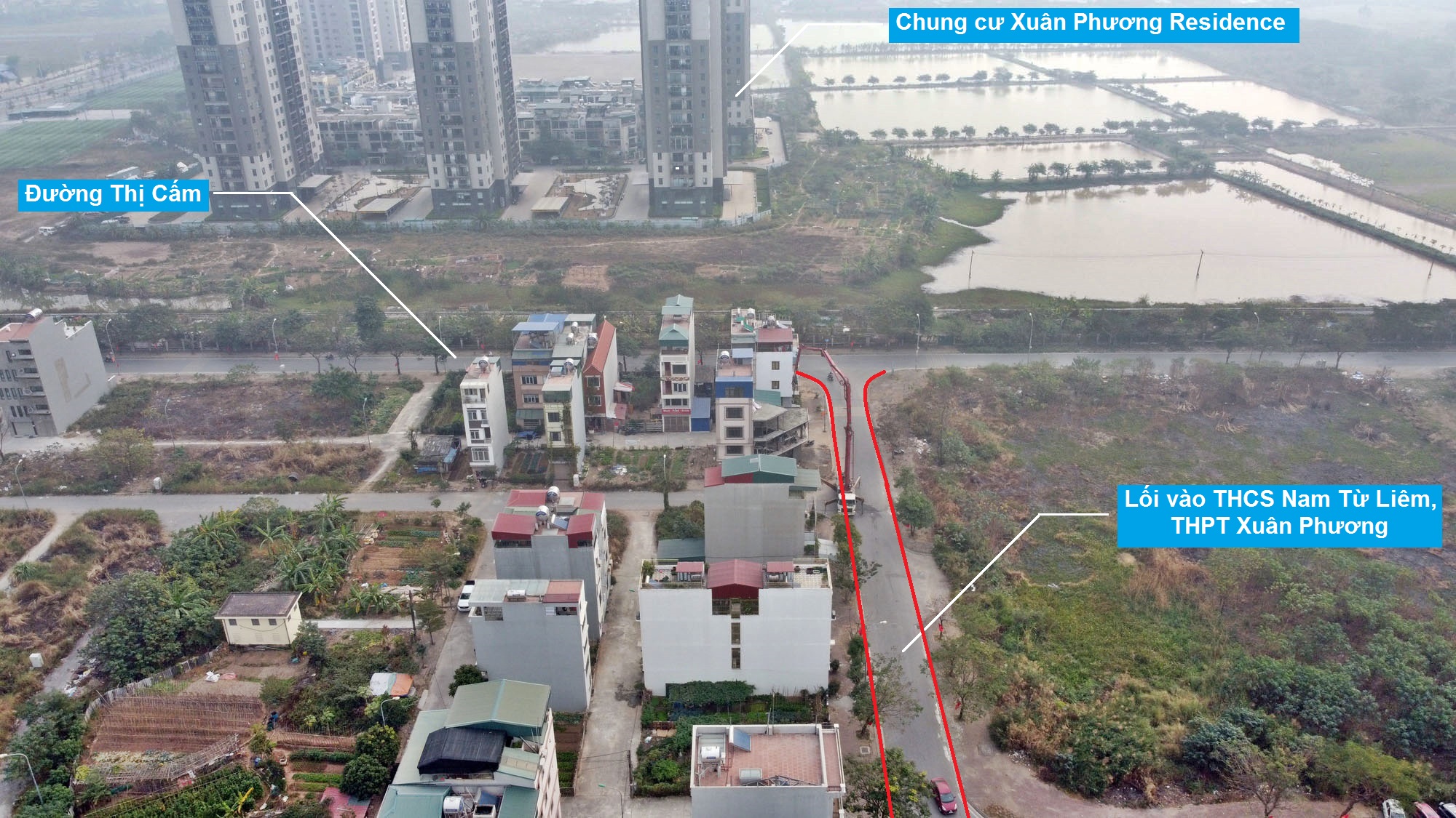 Ba đường sẽ mở theo qui hoạch ở phường Xuân Phương, Nam Từ Liêm, Hà Nội (phần 2) - Ảnh 3. Ba đường sẽ mở theo qui hoạch ở phường Xuân Phương, Nam Từ Liêm, Hà Nội (phần 2) - Ảnh 3.