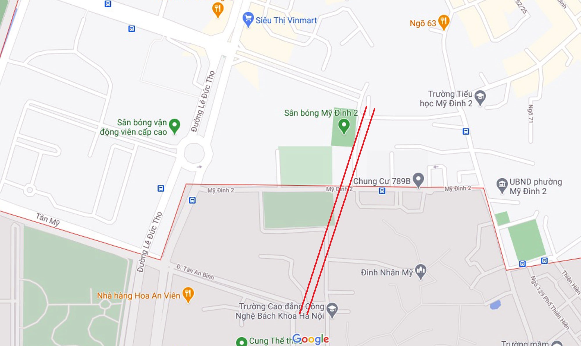 Ba đường sẽ mở theo qui hoạch ở phường Mỹ Đình 2, Nam Từ Liêm, Hà Nội (phần 2) - Ảnh 6. Ba đường sẽ mở theo qui hoạch ở phường Mỹ Đình 2, Nam Từ Liêm, Hà Nội (phần 2) - Ảnh 6.