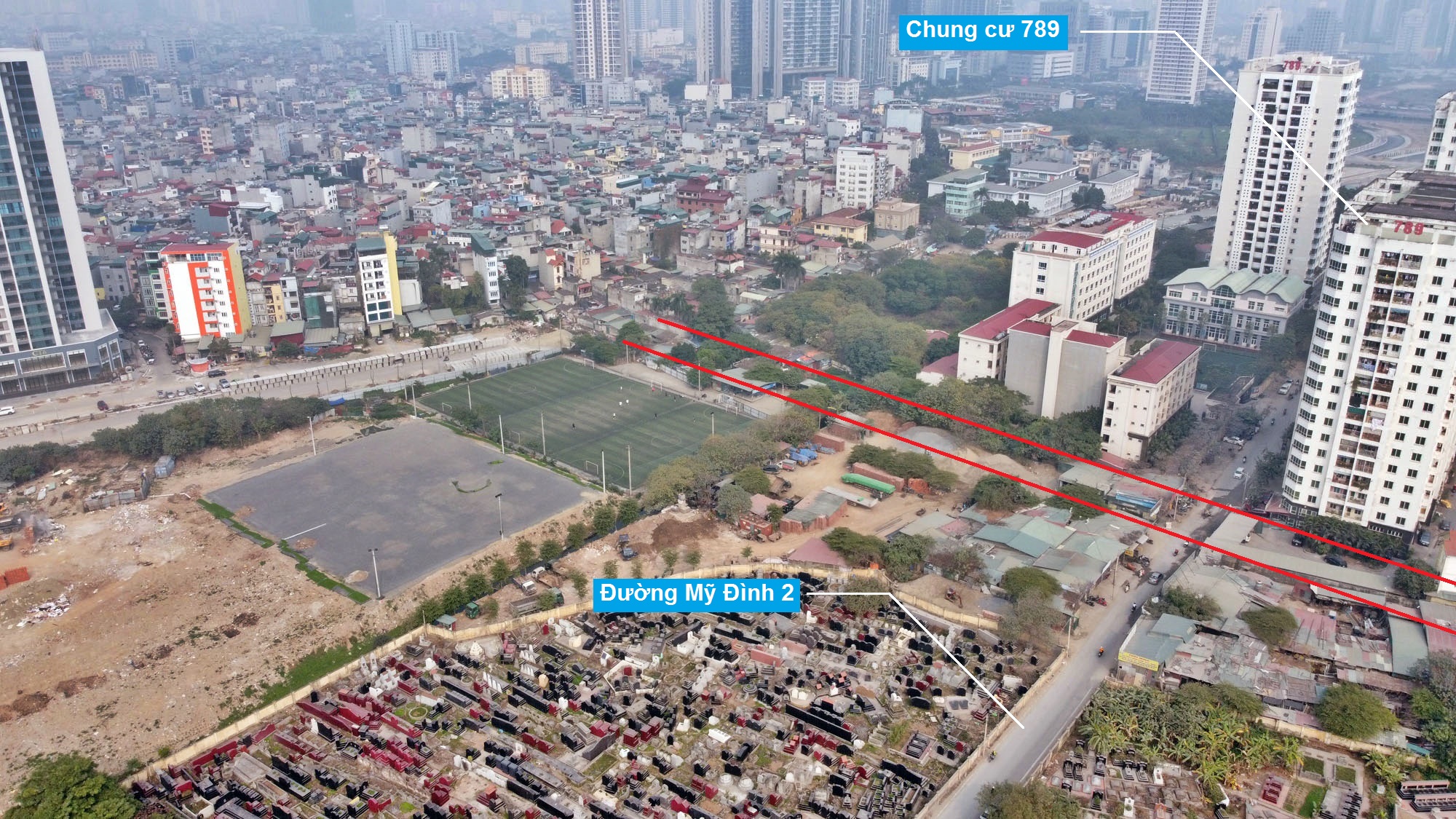 Ba đường sẽ mở theo qui hoạch ở phường Mỹ Đình 2, Nam Từ Liêm, Hà Nội (phần 2) - Ảnh 9. Ba đường sẽ mở theo qui hoạch ở phường Mỹ Đình 2, Nam Từ Liêm, Hà Nội (phần 2) - Ảnh 9.