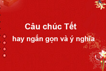 Tổng hợp những câu chúc Tết hay ngắn gọn và ý nghĩa