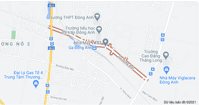 Giá đất đường từ QL3 qua ga Đông Anh đến Ấp Tó, Đông Anh, Hà Nội - Ảnh 1. Giá đất đường từ QL3 qua ga Đông Anh đến Ấp Tó, Đông Anh, Hà Nội - Ảnh 1.