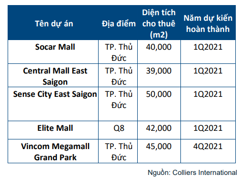 430.000 m2 diện tích bán lẻ sẽ đổ bộ thị trường TP HCM năm 2021 - Ảnh 2. 430.000 m2 diện tích bán lẻ sẽ đổ bộ thị trường TP HCM năm 2021 - Ảnh 2.