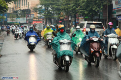 Thời tiết Hà Nội hôm nay 28/1: Gió mùa Đông Bắc tràn về trời chuyển rét và mưa, Hải Phòng mưa nhỏ