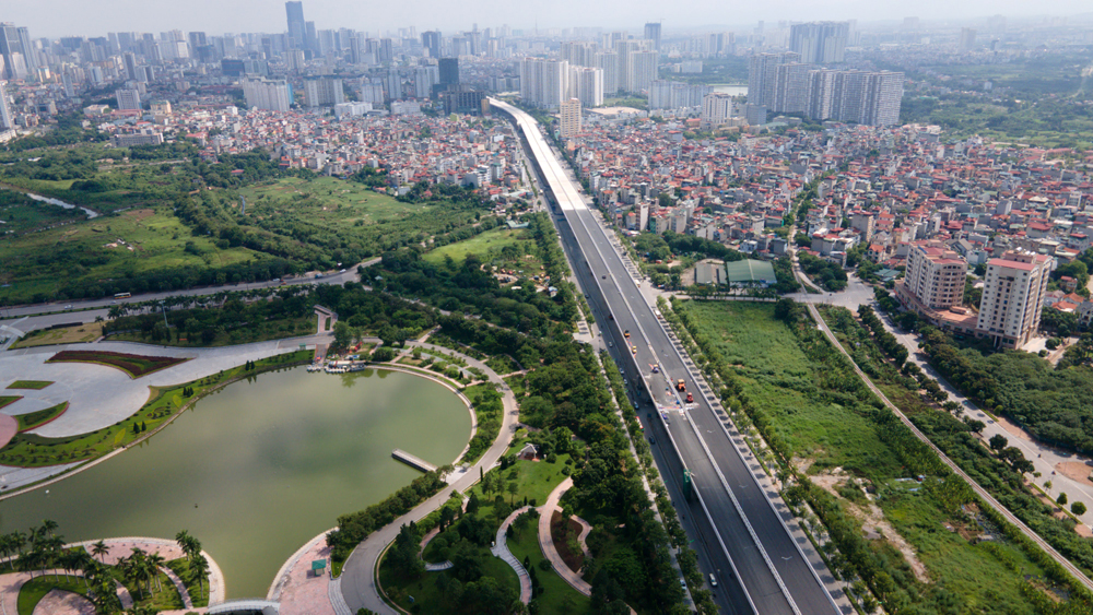 Hà Nội triển khai 7 dự án đường vành đai giai đoạn 2021-2025 - Ảnh 1. Hà Nội triển khai 7 dự án đường vành đai giai đoạn 2021-2025 - Ảnh 1.