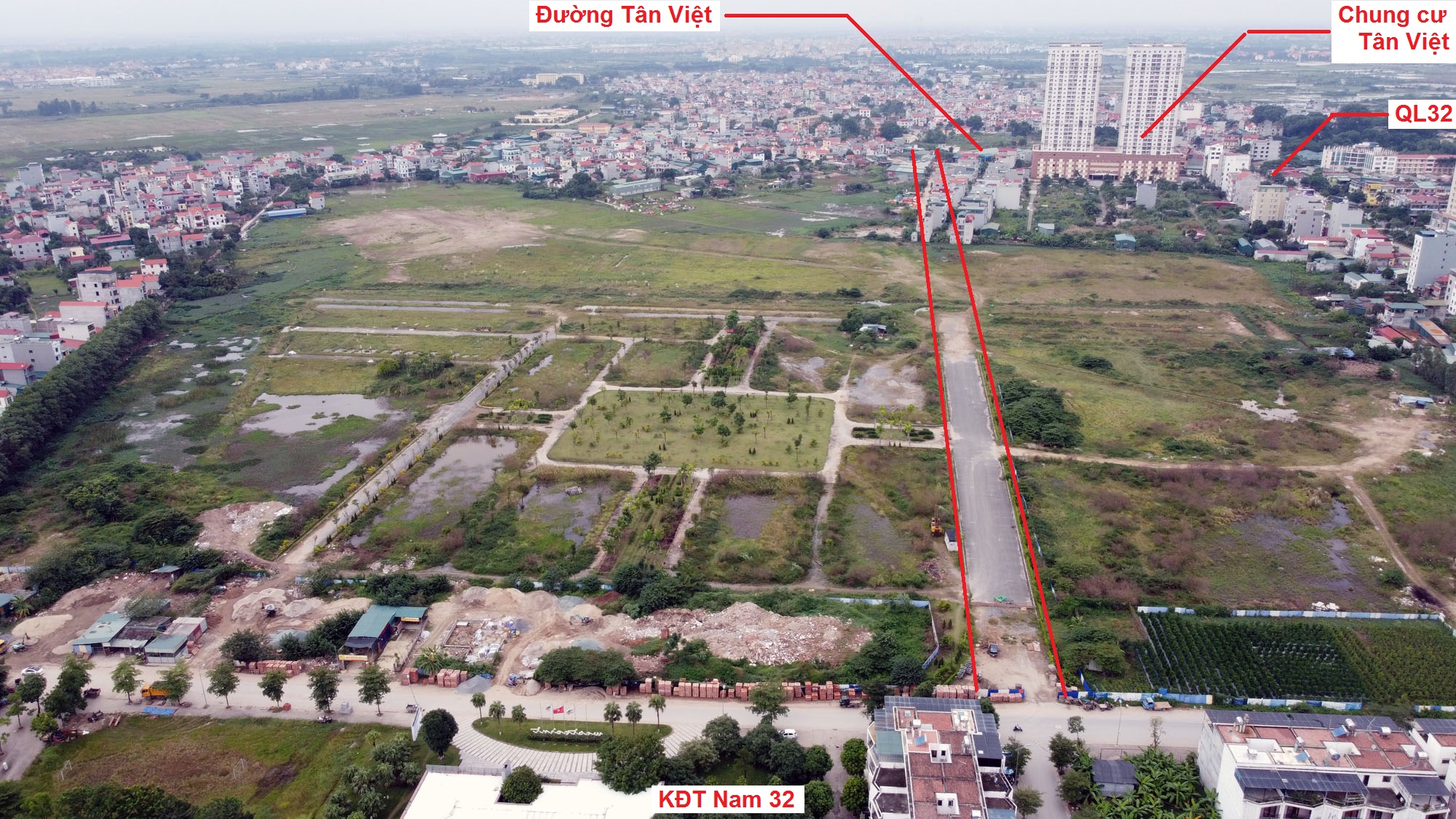 Ba đường sẽ mở theo quy hoạch ở xã Đức Giang, Hoài Đức, Hà Nội - Ảnh 3. Ba đường sẽ mở theo quy hoạch ở xã Đức Giang, Hoài Đức, Hà Nội - Ảnh 3.