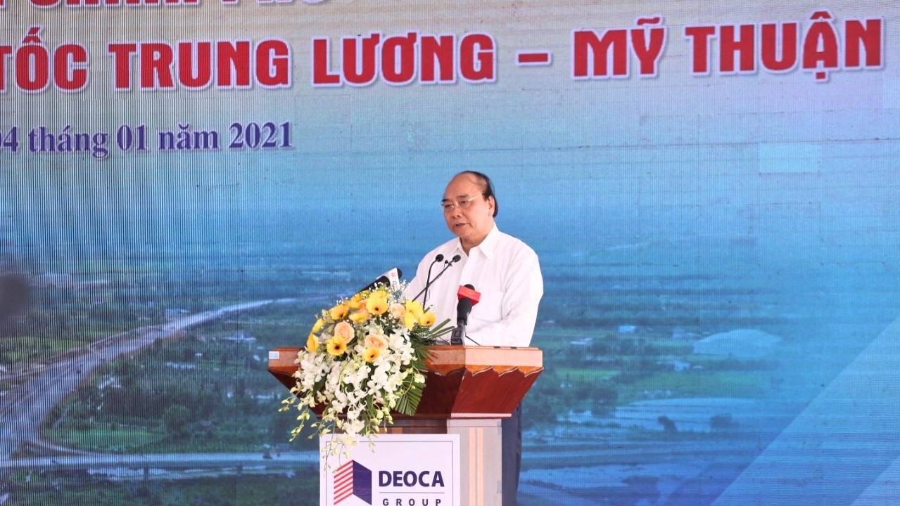 Cao tốc Trung Lương - Mỹ Thuận chính thức thông tuyến - Ảnh 2. Cao tốc Trung Lương - Mỹ Thuận chính thức thông tuyến - Ảnh 2.