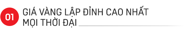 Nhìn lại năm 2020 của giá vàng: Năm thăng hoa nhất lịch sử - Ảnh 1. Nhìn lại năm 2020 của giá vàng: Năm thăng hoa nhất lịch sử - Ảnh 1.
