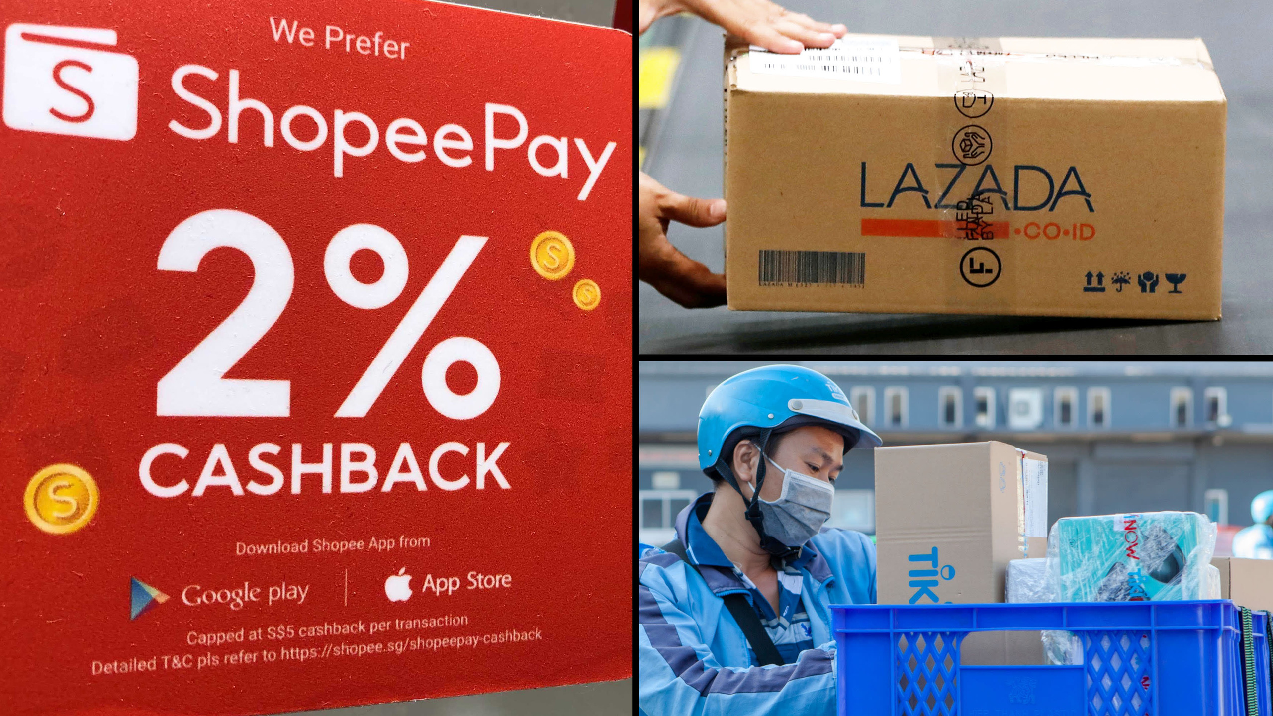 Alibaba và Shopee chọn Việt Nam làm 'chiến trường TMĐT' tại Đông Nam Á - Ảnh 1. Alibaba và Shopee chọn Việt Nam làm 'chiến trường TMĐT' tại Đông Nam Á - Ảnh 1.