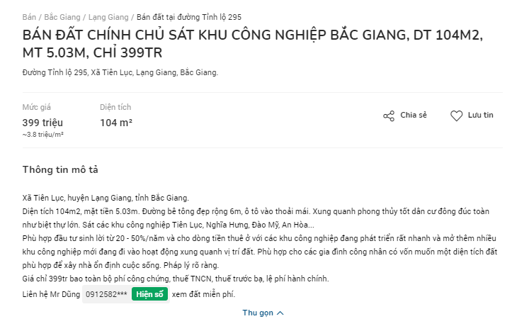 Giá đất ven khu công nghiệp Bắc Giang nóng dần sau các phiên đấu giá - Ảnh 3. Giá đất ven khu công nghiệp Bắc Giang nóng dần sau các phiên đấu giá - Ảnh 3.