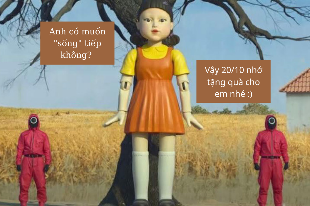 Top những hình ảnh meme hài hước và vui nhộn nhân ngày 20/10 - Ảnh 4. Top những hình ảnh meme hài hước và vui nhộn nhân ngày 20/10 - Ảnh 4.