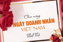 Hình ảnh đẹp chúc mừng ngày Doanh nhân Việt Nam 2021