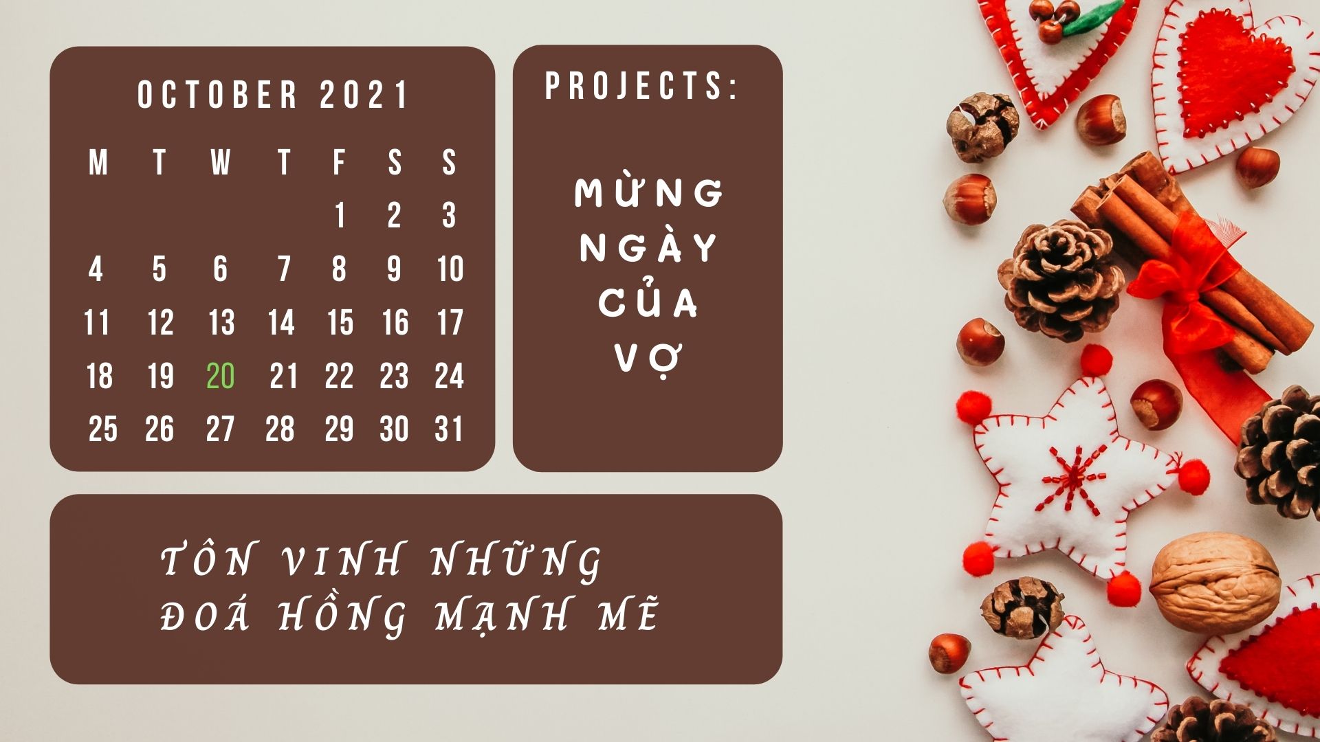 Top những lời chúc, status hay, ý nghĩa và hài hước mừng ngày 20/10 - Ảnh 3. Top những lời chúc, status hay, ý nghĩa và hài hước mừng ngày 20/10 - Ảnh 3.