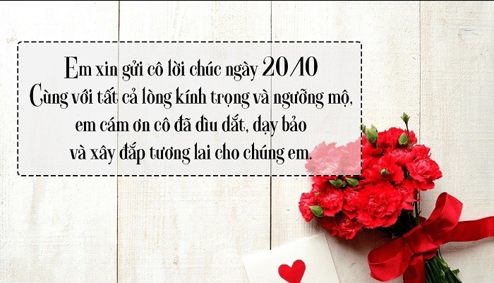 Top những lời chúc, status hay, ý nghĩa và hài hước mừng ngày 20/10 - Ảnh 2. Top những lời chúc, status hay, ý nghĩa và hài hước mừng ngày 20/10 - Ảnh 2.