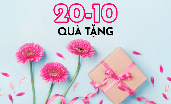Những món quà tăng ngày 20/10 ý nghĩa