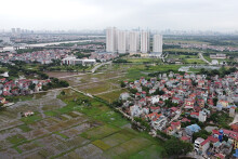 Giá đất Đông Anh đang 'nhảy múa' cùng thông tin quy hoạch lên thành phố