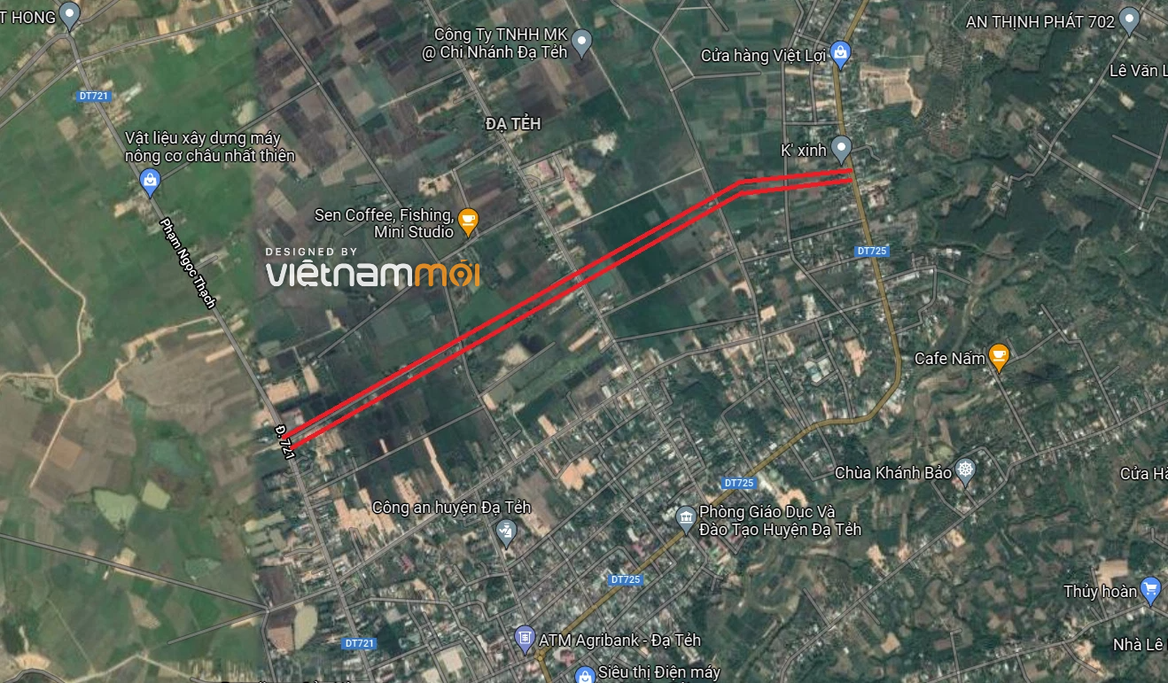 Đường sẽ mở ở huyện Đạ Tẻh, tỉnh Lâm Đồng - Ảnh 3. Đường sẽ mở ở huyện Đạ Tẻh, tỉnh Lâm Đồng - Ảnh 3.