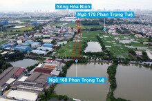 Những khu đất sắp thu hồi để mở đường ở xã Tam Hiệp, Thanh Trì, Hà Nội (phần 1)