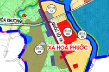 Bản đồ quy hoạch sử dụng đất xã Hòa Phước, huyện Hòa Vang, Đà Nẵng