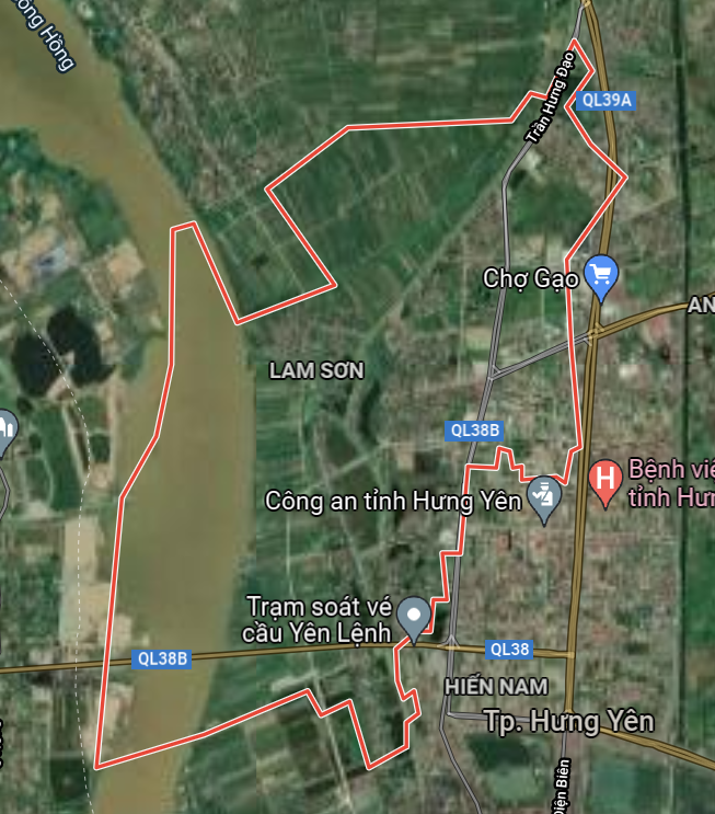 Bản đồ quy hoạch sử dụng đất phường Lam Sơn, thành phố Hưng Yên, tỉnh Hưng Yên - Ảnh 1.