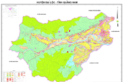 Bản đồ quy hoạch sử dụng đất huyện Đại Lộc, tỉnh Quảng Nam