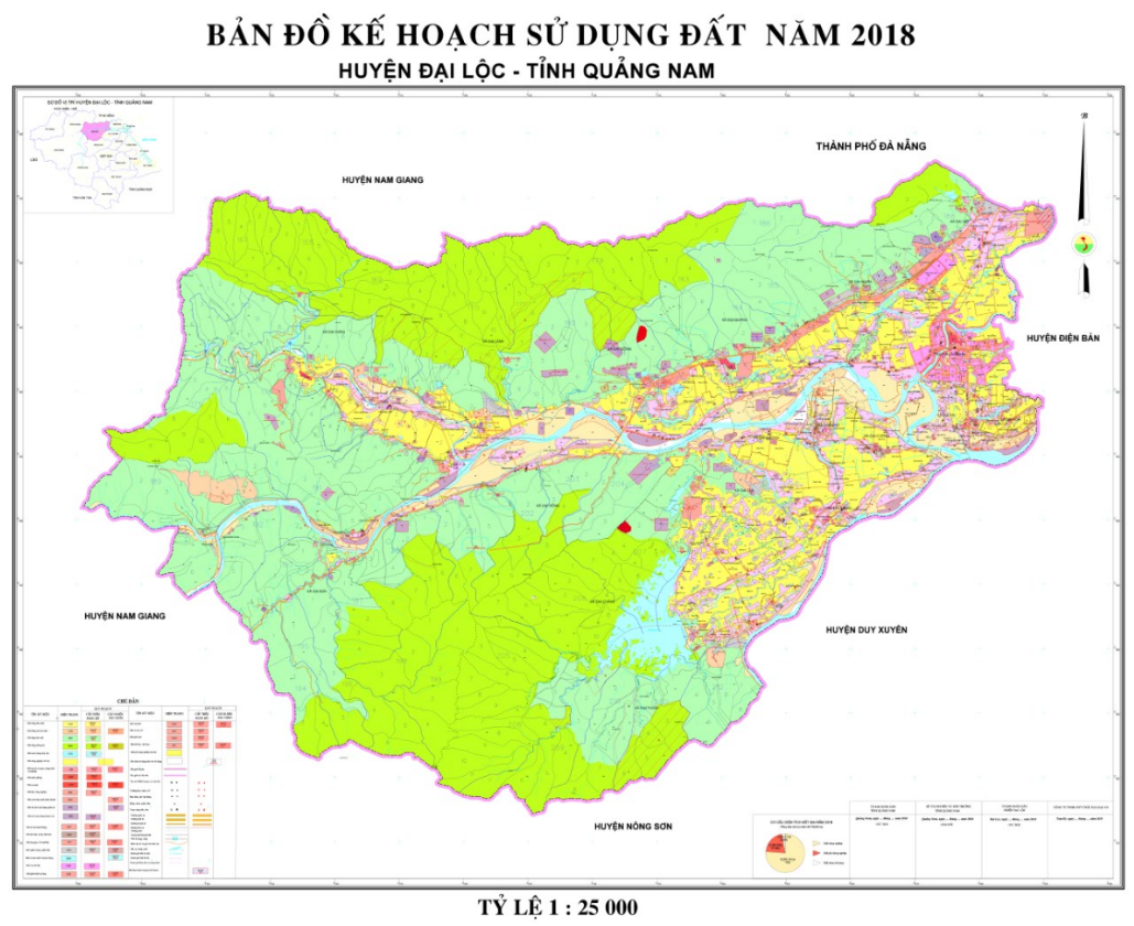 Bản đồ quy hoạch sử dụng đất huyện Đại Lộc, tỉnh Quảng Nam - Ảnh 2. Bản đồ quy hoạch sử dụng đất huyện Đại Lộc, tỉnh Quảng Nam - Ảnh 2.