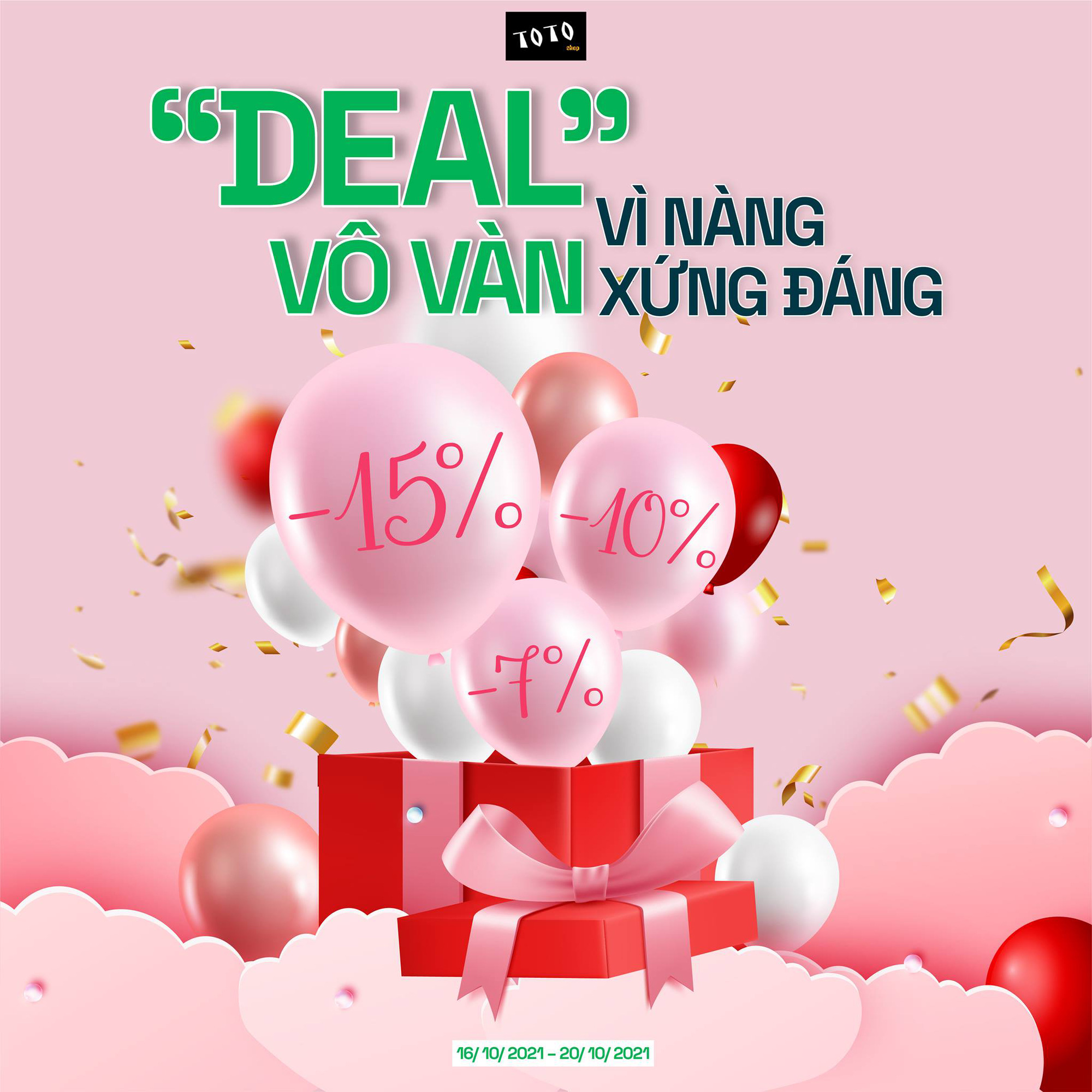 Hàng loạt chương trình khuyến mãi 20/10 hấp dẫn tại TP HCM năm 2021 - Ảnh 5. Hàng loạt chương trình khuyến mãi 20/10 hấp dẫn tại TP HCM năm 2021 - Ảnh 5.