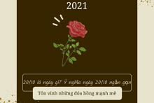 20/10 là ngày gì? Ý nghĩa ngày 20/10 ngắn gọn mới nhất năm 2021