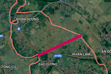 Đường sẽ mở ở xã Đào Dương, Ân Thi, Hưng Yên