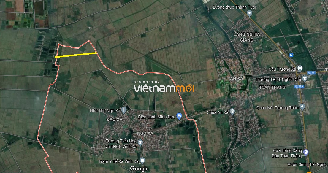 Đường sẽ mở ở xã Vĩnh Xá, huyện Kim Động, Hưng Yên - Ảnh 3. Đường sẽ mở ở xã Vĩnh Xá, huyện Kim Động, Hưng Yên - Ảnh 3.