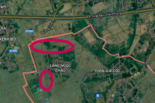 Đất có quy hoạch ở xã Quang Vinh, Ân Thi, Hưng Yên